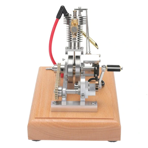 Banggood H09 Mini Hoglet CNC Single Cylinder Engine Metal Model Kids Children Science Discovery Toys - Image 3