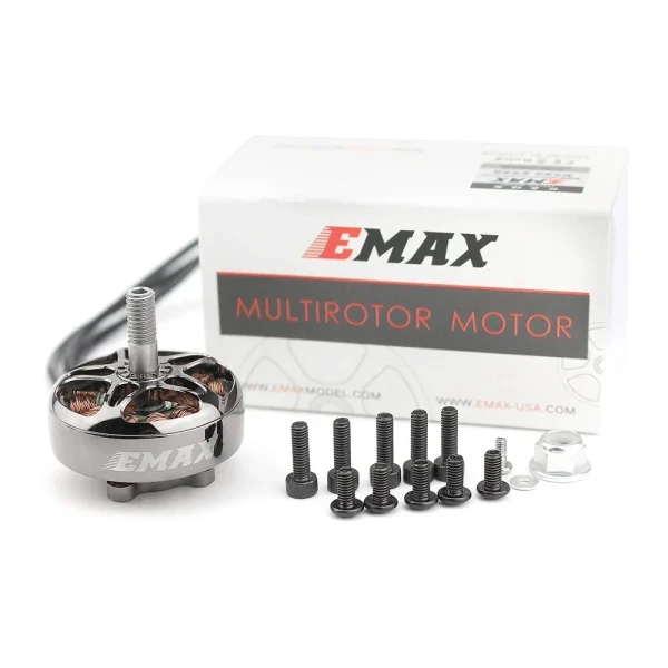 4PCS Emax ECO II 2807 3-5S 1500KV Brushless Motor for FPV Racing RC Drone - Image 3
