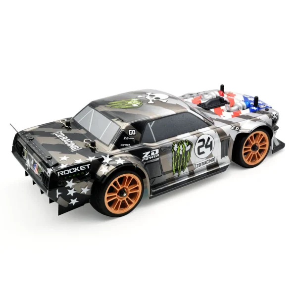 ZD Racing EX16 03 RTR 1/16 2.4G 4WD 30km/h Fast Brushed RC Car Tourning Vehicles On Road Drift Models - Image 5