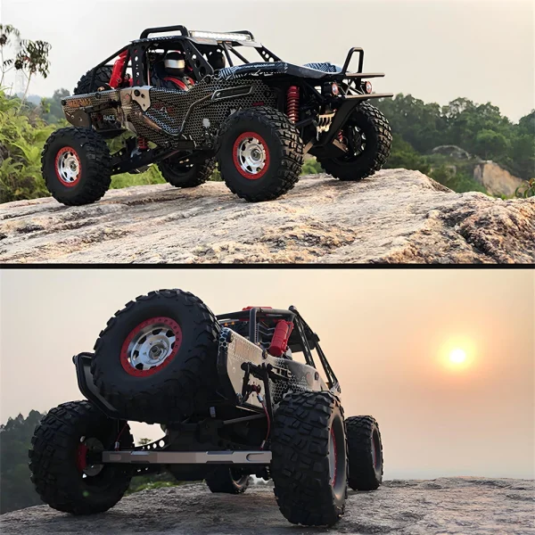 SG PINCONE FOREST 1001SE 1/10 2.4G 4WD 60km/h Brushless RC Car Desert Truck ESP Gyro LED Light Off-Road Climbing Truck Metal Gear Hobbywing ESC Vehicles Models Toys - Image 7