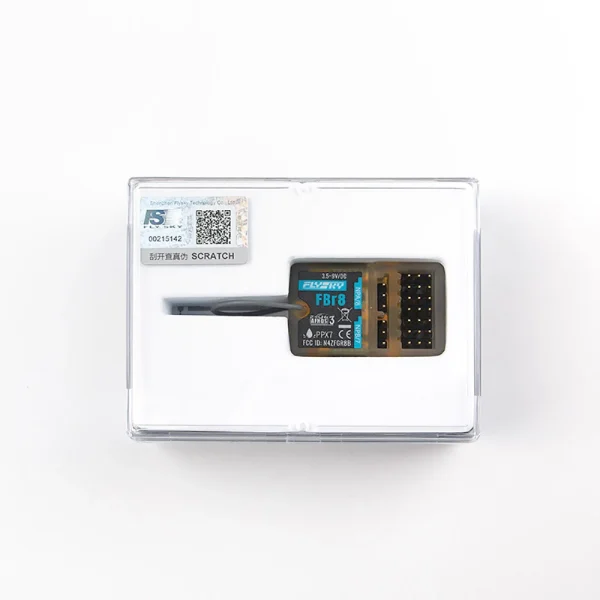 Flysky FBr8 2.4GHz 8CH AFHDS 3 PWM/PPM/i.BUS/S.BUS/i-BUS2 Output RC Receiver for PL18/NB4/NB4 Lite/NB4+ Radio Transmitter RC Racer Car Boat - Image 9