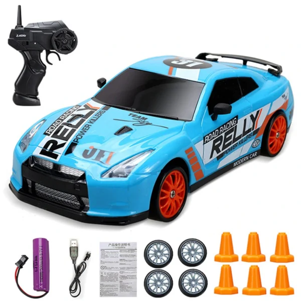 HB Toys SC24A RTR 1/24 2.4G 4WD Drift RC Car LED Light On-Road Vehicles RTR Models Kids Children Gift Toys - Image 7
