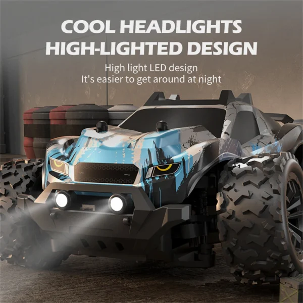 ZLL SG318 PRO Beast 1/20 2.4G 4WD Brushed RC Car LED Light Racing Off-Road High Speed Full Proportional Vehicles Model RTR Toys - Image 3