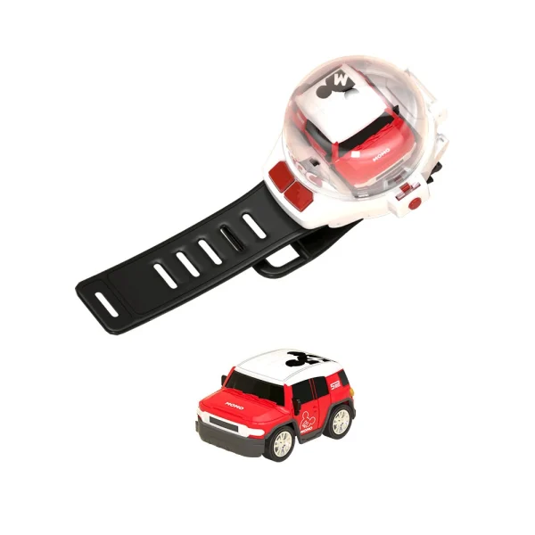 4DRC NEW C17 Mini Watch RC Control Car Hot Sales Children's Cute Cartoon Electric Car Small Cool Colorful Lights Vehicle Kid Toy Gift - Image 5