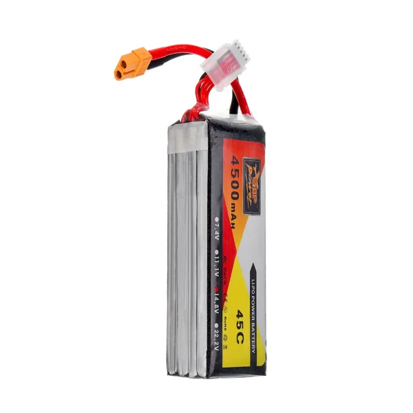 ZOP Power 14.8V 4500mAh 4S 45C Lipo Battery XT60 Plug - Image 5