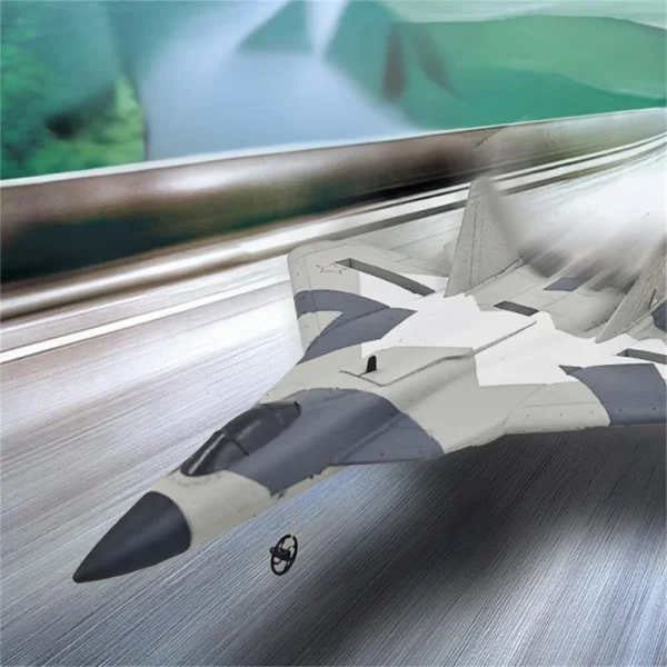 FX657 SU57 240mm Wingspan 2.4GHz 2CH 3-Axis Gyro Automatic EPP RC Airplane Fighter RTF - Image 7