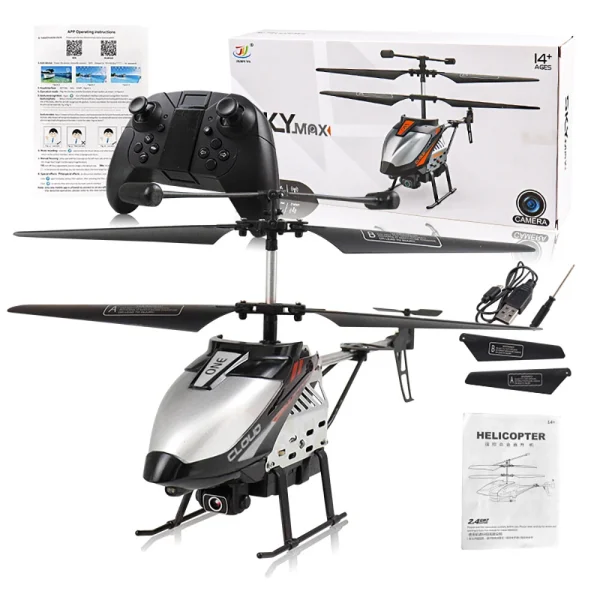 JIUJIA R8 2.4G 3.5CH 480P/720P camera Fixed Height USB Charging RC Helicopter RTF - Image 6