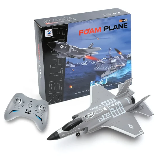 FX9635 F35 2.4GHz 4CH 330mm Wingspan EPP 6-axis Gyroscope Brushless Ducted Fan RC Airplane RTF for Beginner - Image 7