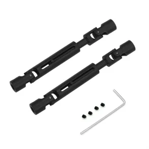 2PCS Upgraded Metal Front Rear Drive Shafts MNRC MN82 MN78 for TOYOTA Land Cruiser LC79 1/12 RC Cars Vehicles Models Spare Parts