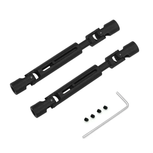 2PCS Upgraded Metal Front Rear Drive Shafts MNRC MN82 MN78 for TOYOTA Land Cruiser LC79 1/12 RC Cars Vehicles Models Spare Parts