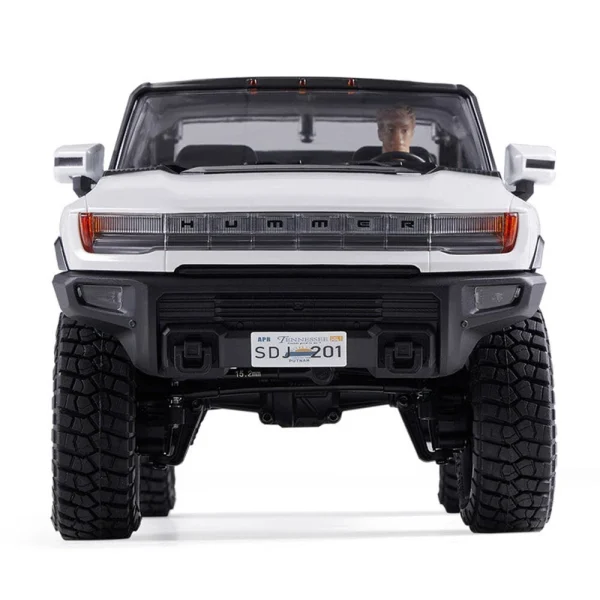 FMS FCX18 Hummer EV RTR Two Battery 1/18 2.4G 4WD RC Car Pickup Truck Off-Road Rock Crawler LED Light Two Speed Full Proportional Vehicles Models Toys - Image 6