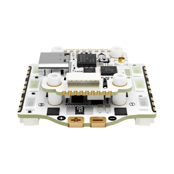 16mm*16mm Flywoo GOKU HEX GN405 Nano HD V3 F4 Flight Controller with TXCO ELRS 2.4g RX & 20A 2-4S ESC Stack for Hexacopter FPV Racing Drone - Image 3