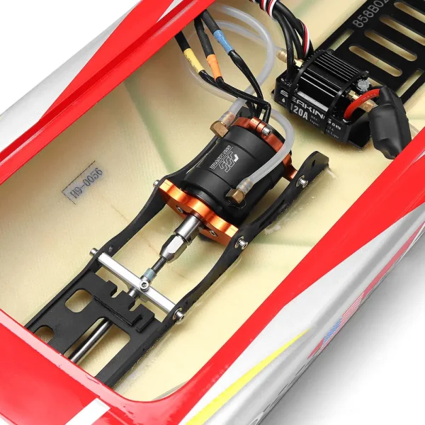 TFL 1126 880mm Lucky OCT 2.4G 120A ESC Brushless RC Boat w/ Water Cooling System Without Servo TX Battery - Image 5