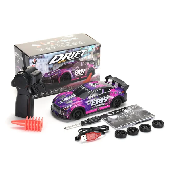 Wltoys 22206 1/22 2.4G 4WD High-Speed Electric Racing RC Car RTR Vehicle Models - Image 9