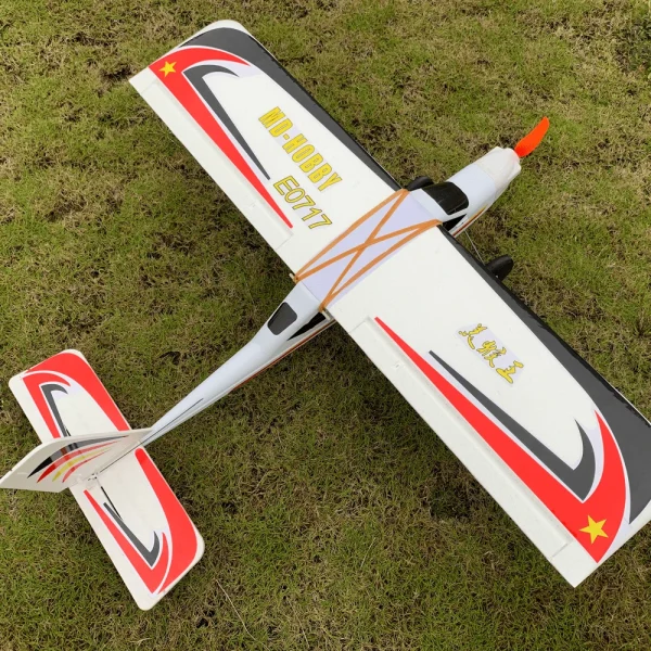 E0717 Cessna 185 1030mm Wingspan Short Distance Takeoff EPS RC Airplane Fixed Wing Trainer KIT/PNP - Image 2