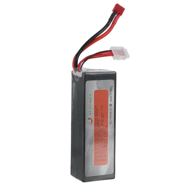XF POWER 14.8V 5000mAh 100C 4S LiPo Battery T Deans Plug for RC Drone - Image 5