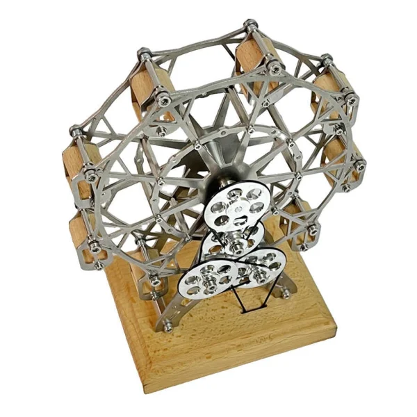 NIKOLATOY Alloy Ferris Wheel Model Creative Desktop Ornaments Science Education Discovery Toys Kids Children Gifts - Image 2