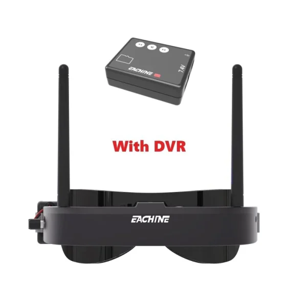 Eachine EV100 5.8G 72CH 720*540 FPV Goggles With Dual Antennas Fan 18650 Battery Case For RC Drone - Image 3