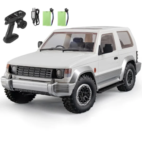 LDRC 1297 RTR Pajero 1/14 4WD RC Car LED Light Off-Road Truck Climbing Rock Crawler Full Proportional Vehicles Models Remote Control Toys - Image 4
