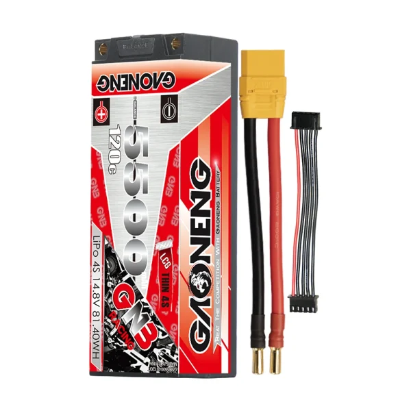 Gaoneng GNB 14.8V 5500mAh 120C 4S LiPO Battery XT60/XT90 Plug for RC FPV Racing Drone Airplane Helicopter Quadcopter - Image 3