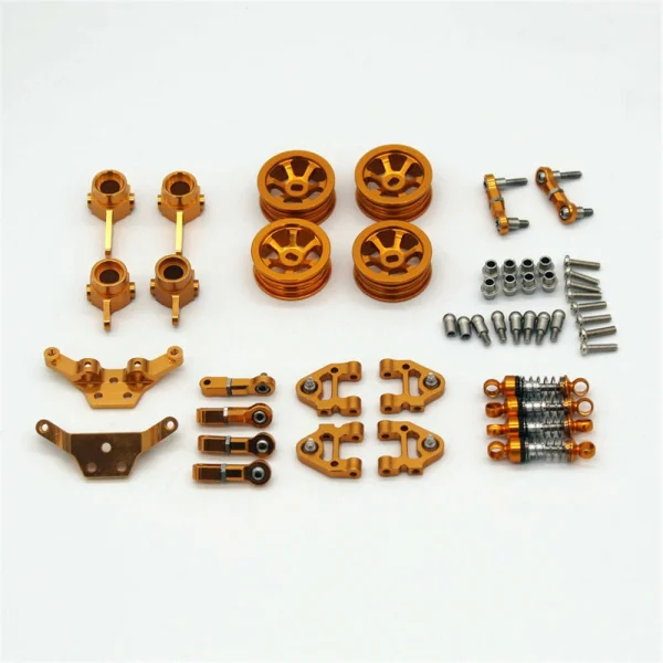 Wltoys 284161 284010 284131 K989 K969 K979 1/28 RC Car Upgraded Full Metal Parts Set Vehicles Model Spare Accessoires - Image 3