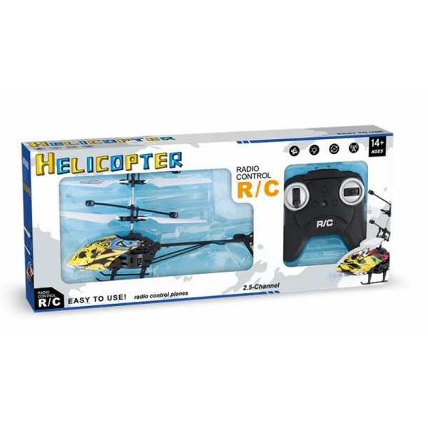 2.5CH Camouflage Graffiti USB Charging Electric Light RC Helicopter RTF - Image 3