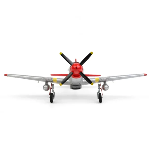 XK A280 P-51 Mustang 3D/6G System 560mm Wingspan 2.4GHz 4CH EPP RC Airplane Fighter RTF With LED Lights for Beginner - Image 6