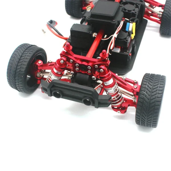 Upgrated Metal Spare Parts Front and Rear Awing Arm Steering Cup Rear Wheel Seat Set for 1/14 MJX 14209 14210 RC Car Vehicle Models - Image 6