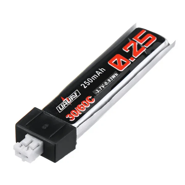 10Pcs URUAV 3.7V 250mAh 30C/60C 1S Lipo Battery PH2.0 for Blade Nano QX CPX Tiny Whoop TINY6 6X - Image 4