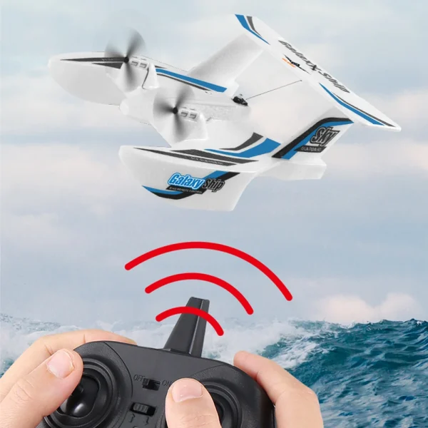 KFPLAN KF603 Sea Land Air 255mm Wingspan 2.4GHz 3CH Built-in 6-Axis Gyro EPP RC Airplane Glider RTF - Image 9