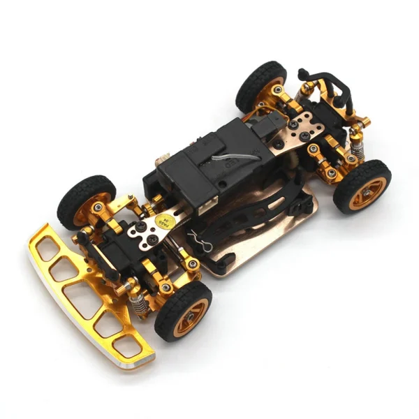 6PCS Upgraded Metal Parts Set Steering Cup Rear Wheel Seat Suspension Arm Upper Linkage Rod Shock Absorber Bracket for Wltoys 284131 284010 284161 K989 K969 1/28 RC Cars Vehicles Models Accessories - Image 6