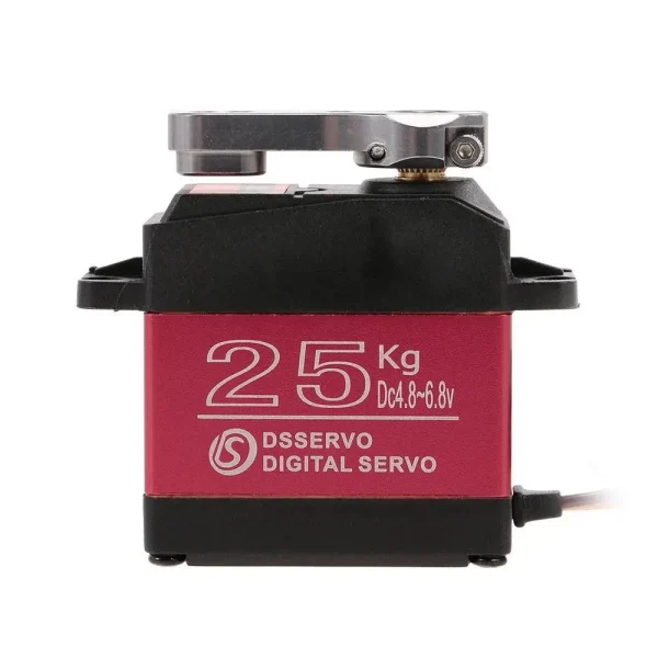 2pcs DSSERVO DS3225 25KG 180 Degree Metal Gear High Torque Waterproof Digital Servo For RC Airplane Robot - Image 2