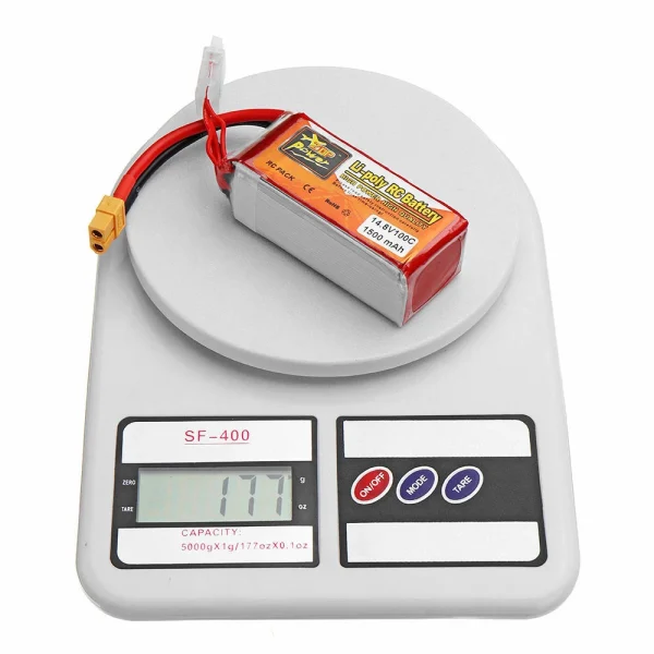 2Pcs ZOP POWER 14.8V 1500mAH 100C 4S Lipo Battery With XT60 Plug For RC Models - Image 5