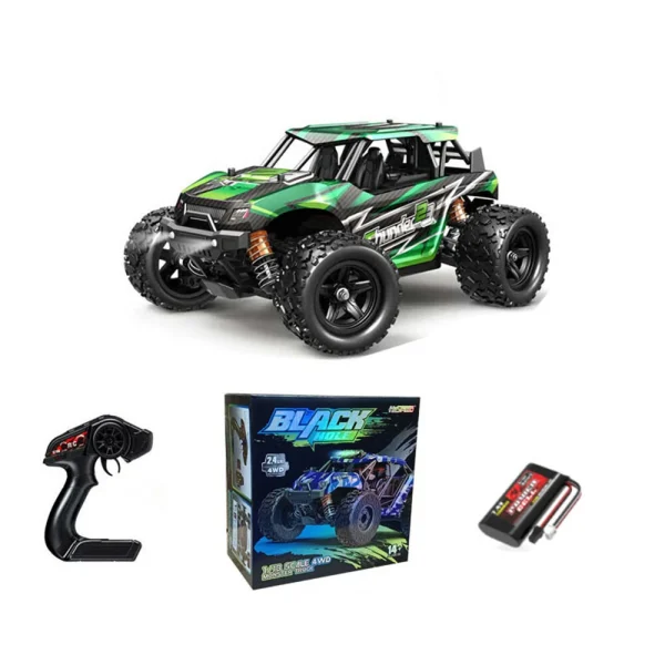 HS 18311/18312/18313/18314 RTR 1/18 2.4G 4WD 36km/h RC Car High Speed Off-Road Truck LED Light Full Proportional Vehicles Models Toys - Image 2