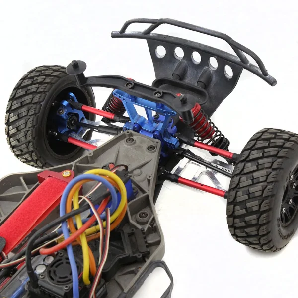 Upgrades Strengthen Aluminum Suspension Link Set For Hoss Slash Rustler 4WD RC Car Parts - Image 5