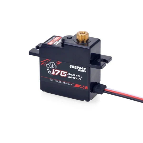Surpass-Hobby S0017M 17G Metal Tooth Digital Steering Gear Servo For Wing Ducted Aircraft Model Ship Toy Car Lot Home Intelligent Robot - Image 6