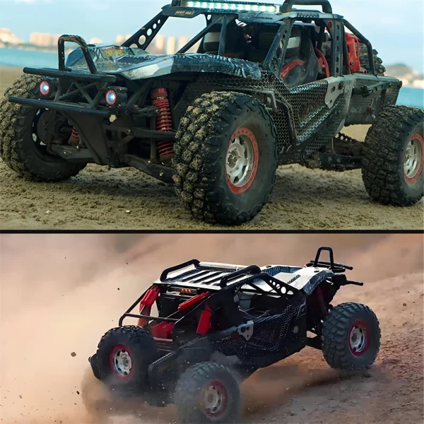 SG PINCONE FOREST 1001SE 1/10 2.4G 4WD 60km/h Brushless RC Car Desert Truck ESP Gyro LED Light Off-Road Climbing Truck Metal Gear Hobbywing ESC Vehicles Models Toys - Image 6