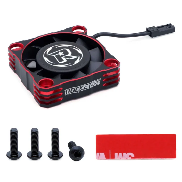 Surpasshobby ROCKET-RC 30mm 35mm 40mm V3 Aluminum RC Car Cooling Fan High Speed Heat with JST Connector - Image 8