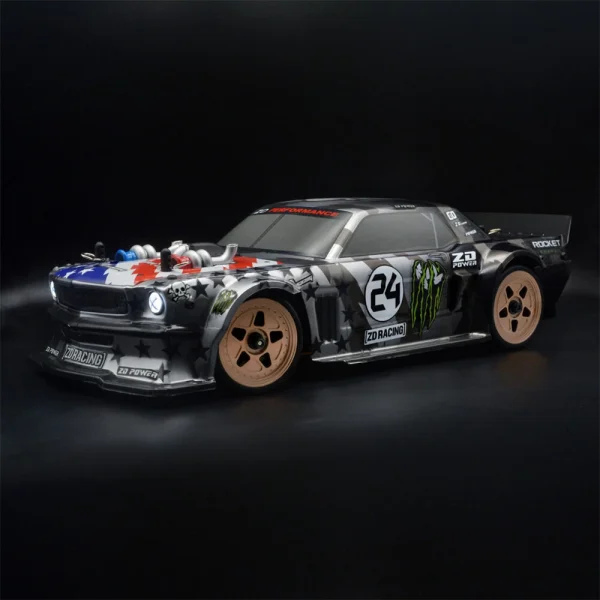 ZD Racing EX16 01/02 RTR 1/16 2.4G 4WD Fast Brushless RC Car Tourning Vehicles On Road Drift Models - Image 2
